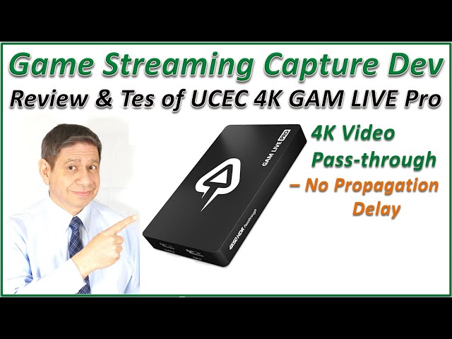 UCEC GAM LIVE Pro Video Capture Device – Box Opening, Review & Comparison to other on the market