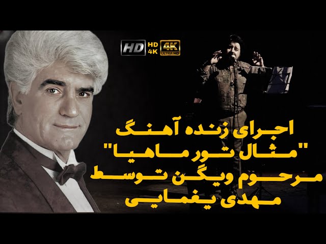 اجرای زنده آهنگ "مثال تور ماهیا" مرحوم "ویگن" توسط مهدی یغمایی در تهران