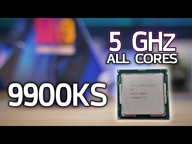 $513 5GHz Special Edition CPU - Intel 9900KS Review