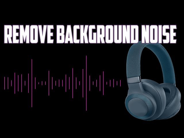 How To Remove Background Noise From Audio For Free
