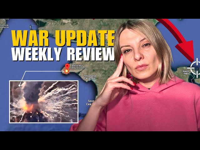 WAR UPDATE: KERCH BRIDGE IS WAITING, UA DRONES ATTACK RUSSIA, FRONTLINE Vlog 670: war in Ukraine