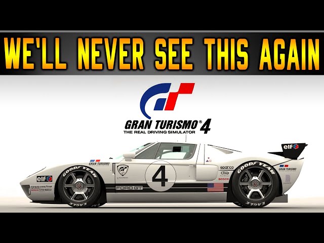 Gran Turismo 4’s Career Was the Best Example of Something We Might Never See Again