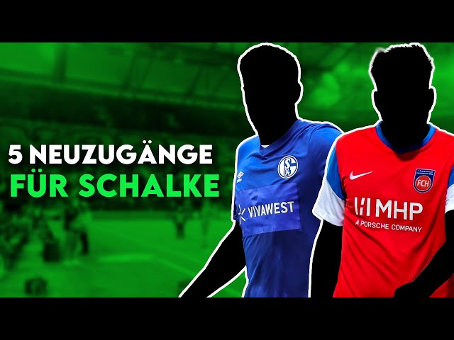 FC Schalke 04: 5 Transfers für Schalkes Klassenerhalt in der Bundesliga!