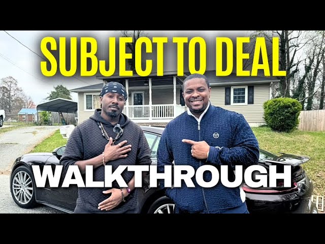 How to Negotiate Subject To Real Estate Deals (Live Walkthrough)