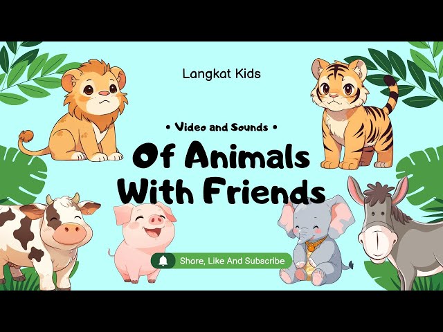 Amazing Animal Videos: Elephant, Cow, Lion, Horse, Cat, Bird, Wolf and Bear - Animal Paradise