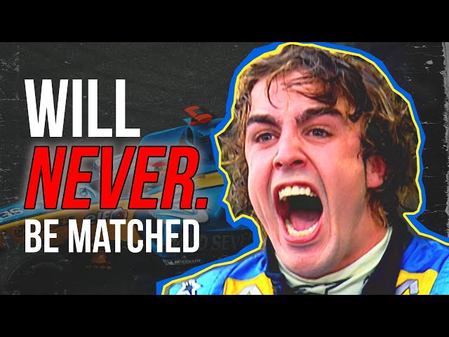 Fernando Alonso will never be matched