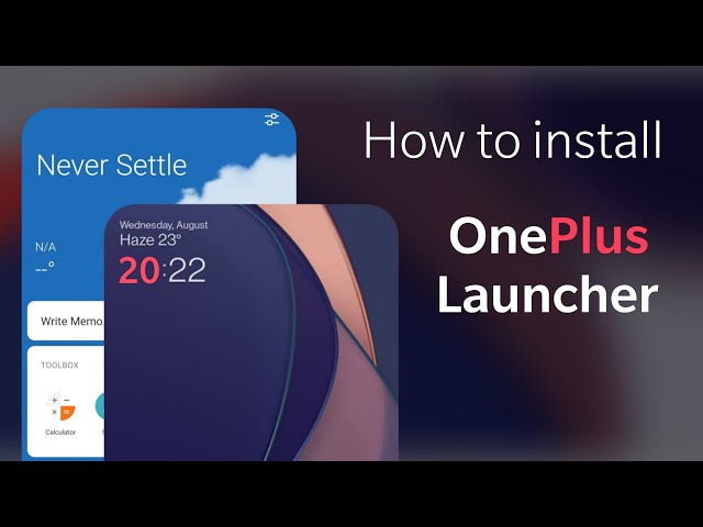 How to install OnePlus launcher without root | Using TWRP / Custom recovery | NH Soft