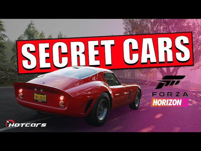 10 Rare Cars In Forza Horizon 5