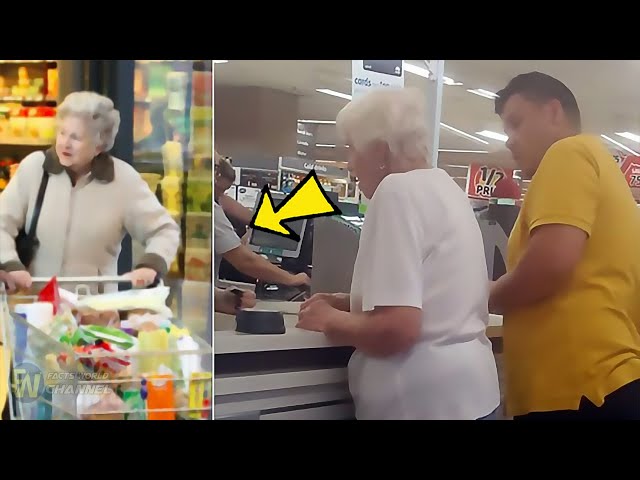 Elderly Woman Responds To Cashier's Comments, Her Story Go Viral