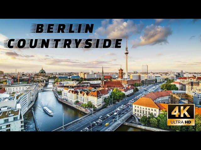 Berlin Germany 🇩🇪 county-side (4K ultra HD Bicycle tour).