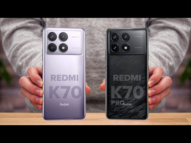 Redmi K70 Vs Redmi K70 Pro | Full comparison ⚡ Which one is Better?