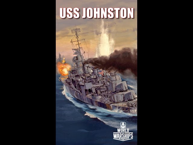 Uss Johnston ww2 Naval History #shorts #worldofwarships #warships #navalhistory #ww2 #history