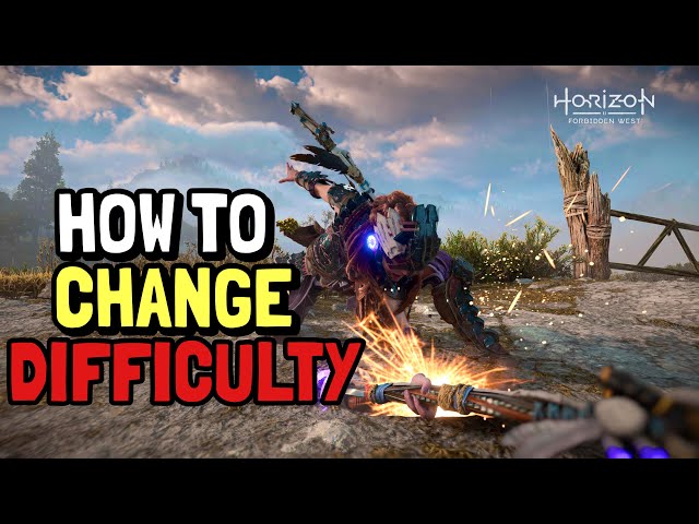 Horizon Forbidden West How to Change Difficulty