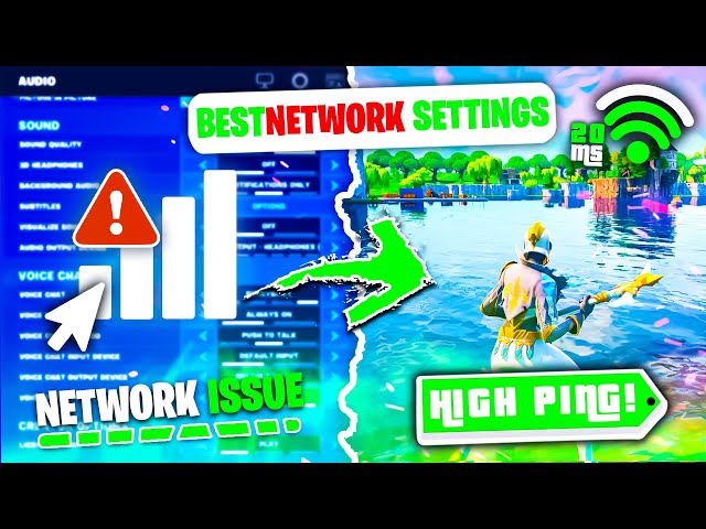 🔧How To Fix Ping Spikes & Packet Loss in FORTNITE Chapter 5!📈- Network Optimization Tricks!