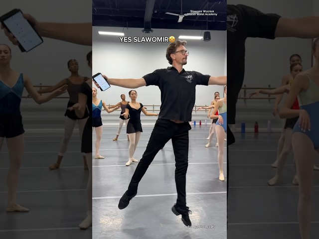 Ballet teachers still got it 🤣👏🏻🩰