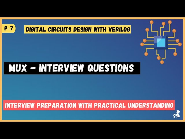 Multiplexers | Interview questions with Verilog code | FAQ GATE | EDA Playground | Part 2
