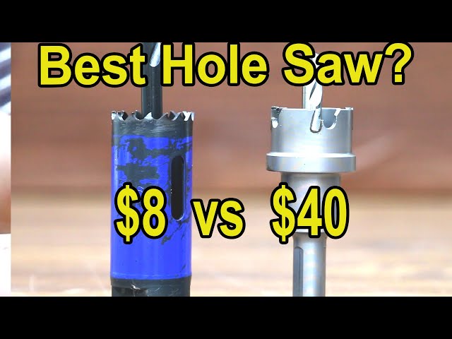 Best Hole Saw Brand? DeWalt vs Milwaukee vs Irwin, Bosch, Lenox, Diablo, Bosch, MK Morse