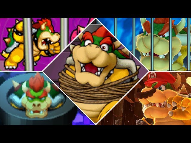 Evolution of Bowser being Rescued by Mario (2003 - 2018)