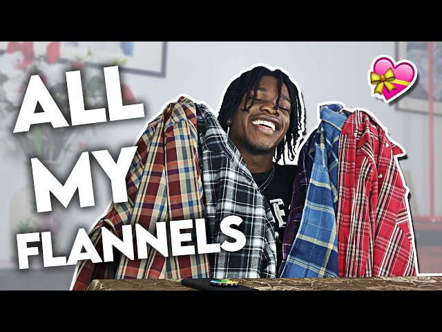 ALL MY FLANNELS 🌟 : JE VOUS MONTRE TOUTES MES CHEMISES ! | My Flannel Collection - AKA LENNY