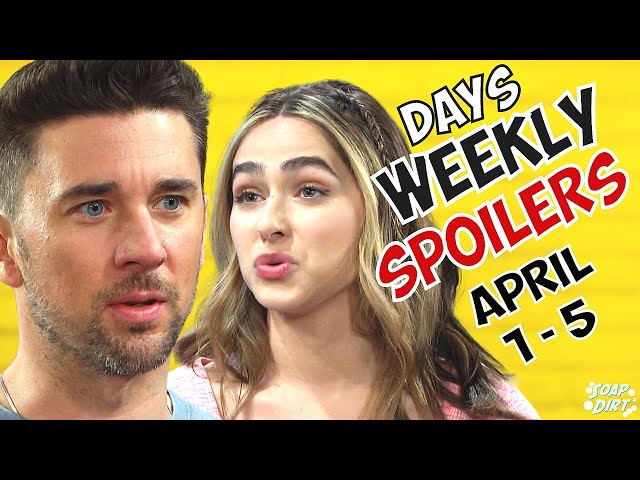 Days of our Lives Next Week April 1-5: Chad’s Sad & Holly’s Punished! #dool #daysofourlives