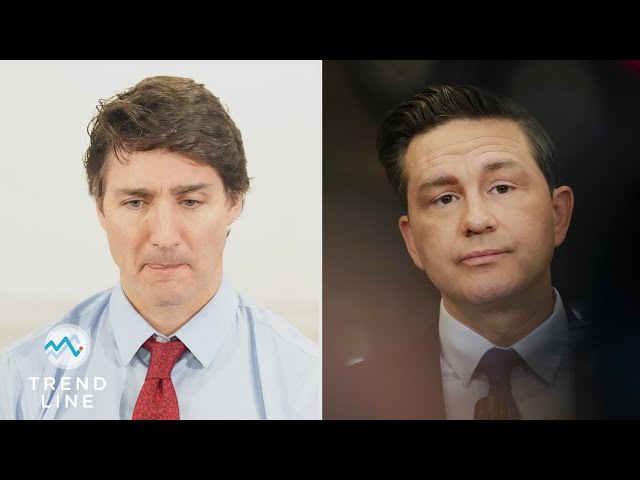 Trudeau vs Poilievre: Nanos says Liberals in ‘disaster territory’ | TREND LINE