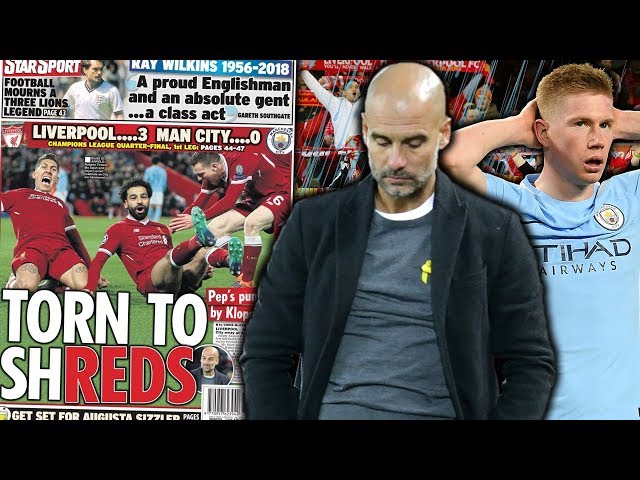 Liverpool 3-0 Manchester City | The Most Embarrassing Night Of Pep Guardiola’s Career! | #UCLReview