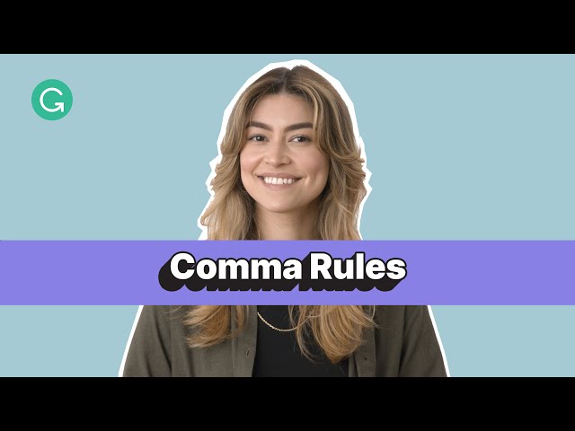 11 Things to Know about Commas in Writing