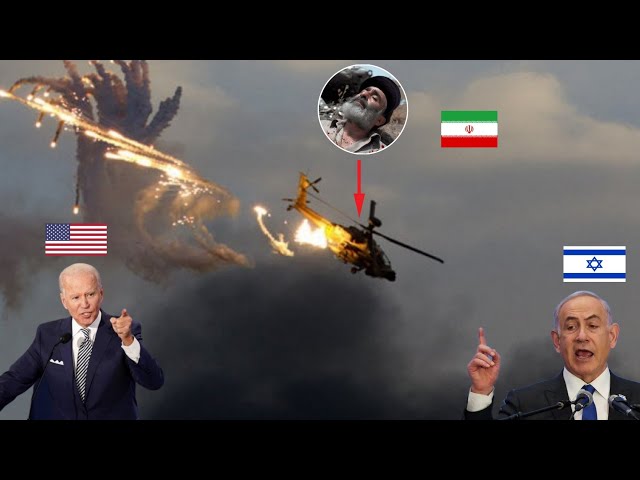 Today's news! Footage of Iran's presidential helicopter crashing in Tehran has been discovered