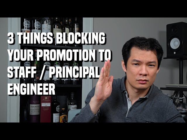 Three Things Blocking Your Promotion to Staff/Principal Engineer (from an Amazon Principal Engineer)