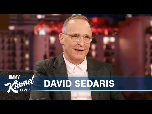 David Sedaris on Storytelling, Humor & Chatting with Strangers