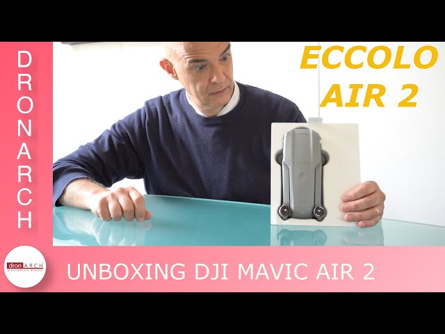 Unboxing DJI MAVIC AIR 2 _ Migliore Drone 2020? Prime Impressioni