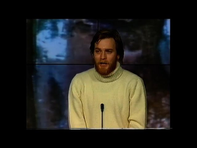 Evening Standard Theatre Awards, 1998--Ewan McGregor Clips