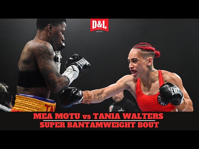Mea Motu vs. Tania Walters | Womens IBO Super Bantamweight World Title Fight