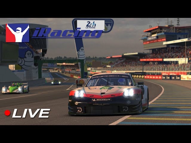 iRacing 24 Hours of Le Mans 2018 - My Stint #1 | Live