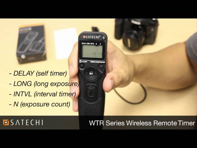 Satechi WTR Series Wireless Remote Timer