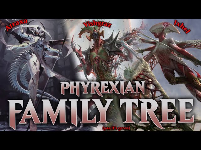 Phyrexian Family Tree EXPLAINED! (Yes It's GROSS) | Phyrexia: All Will Be One Lore
