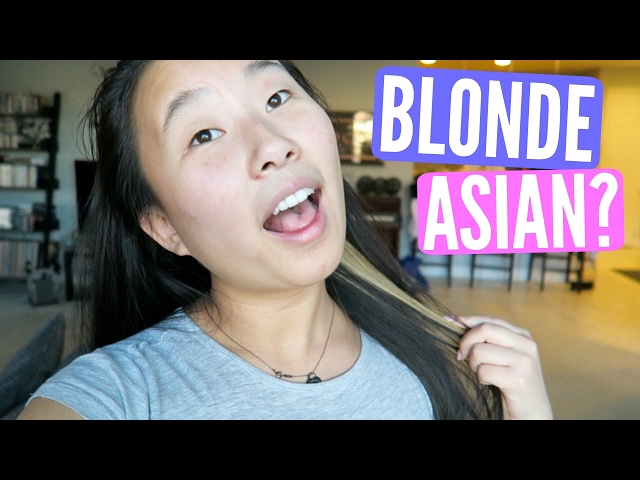 ASIAN GIRL GOES BLONDE! | Alex Jayne