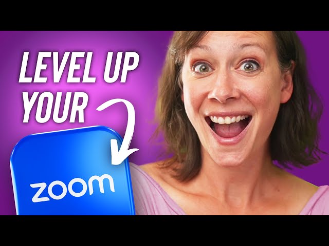 How to Level Up Your Zoom with Higher Quality & Graphics