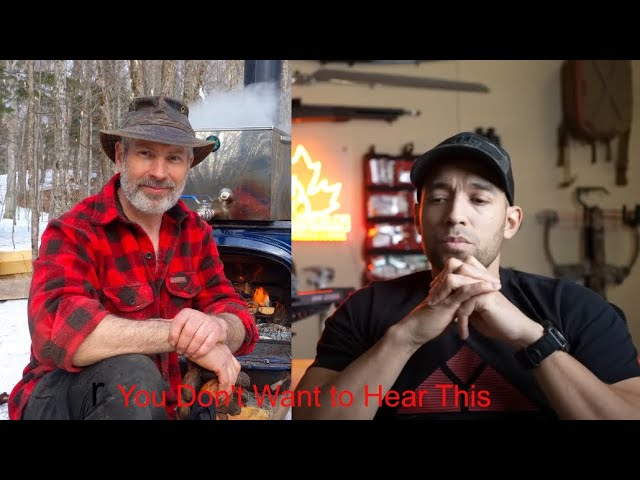98% of You Won't Do Any of This!  Shawn James Confronts Canadian Prepper