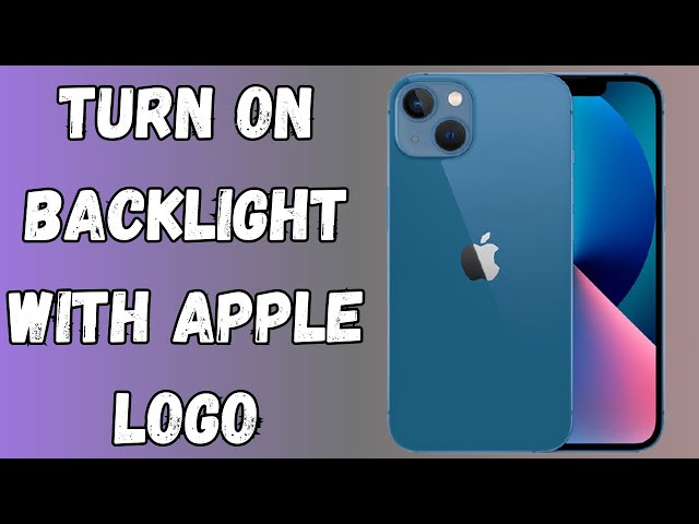 How to Turn on Flashlight by Tapping Back On iPhone | Turn on Flashlight With Apple Logo