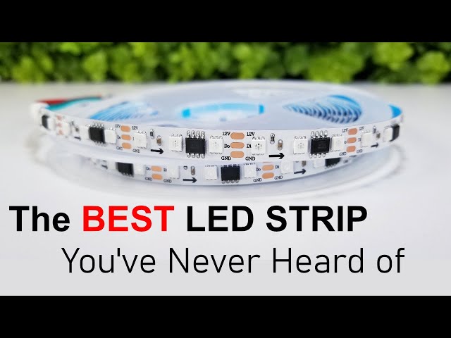 BACK IN STOCK! The BEST LED Strip You've NEVER Heard Of + WLED Compatibility!?