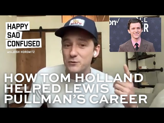 Lewis Pullman can thank Tom Holland for his big break