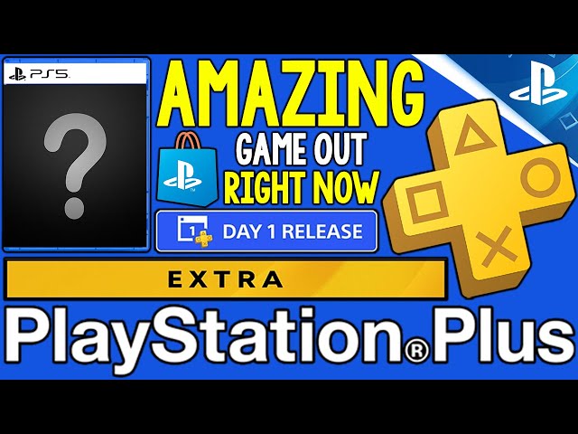NEW PS Plus Extra DAY 1 Game Out NOW and Exciting New PS5/PS4 JRPG Update!