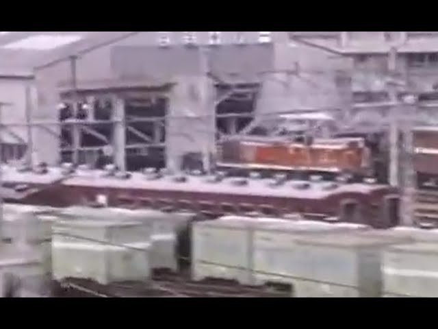 【30年前の姫路駅】見慣れない車両が並ぶ姫路駅構内　新幹線より1985年