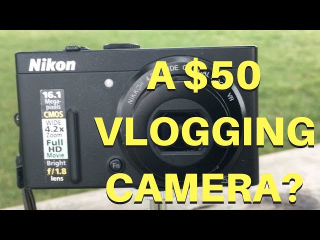 Is this $50 Nikon Coolpix P310 good for vlogging?