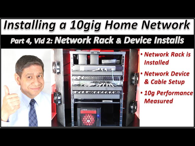 Network Upgrade – Part 4 – Vid 2 – Rack & New Network Install