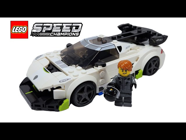LEGO Speed Champions Koenigsegg Jesko 76900  - LEGO Speed Build