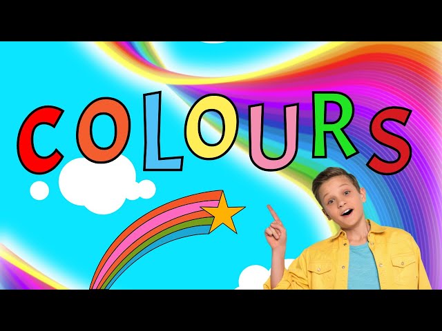 Los colores en inglés. ¡Los once colores que más se usan! Colours vocabulary.