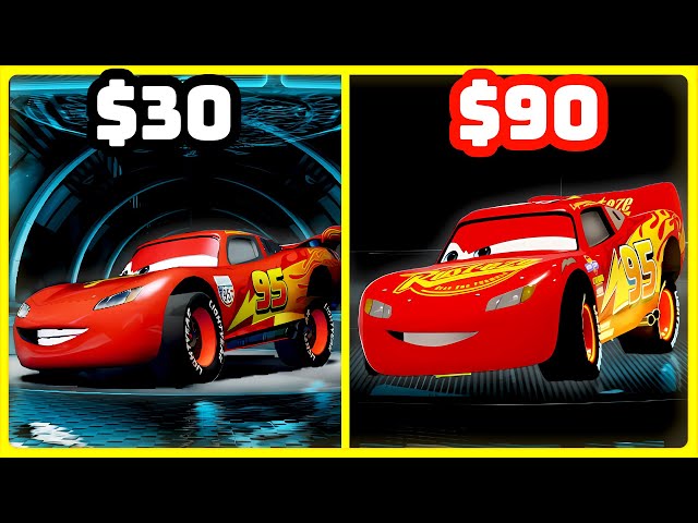 $30 Cars 2 Game vs $90 Cars 3 Game