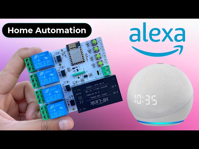 DIY Smart & Manual Home Automation using Alexa & ESP8266